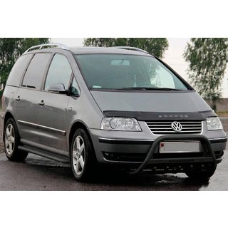 Bullbar WT004 Black (RVS) Volkswagen Sharan 2010–2023 foto 3