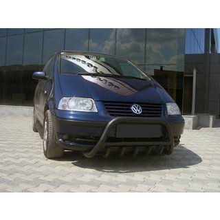 Bullbar WT003 Black (RVS) Volkswagen Sharan 2010–2023 foto 1