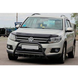 Bullbar WT003 Black (RVS) Volkswagen Tiguan 2007–2016 foto 2
