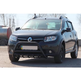 Bullbar WT003 Black (RVS) foto 1