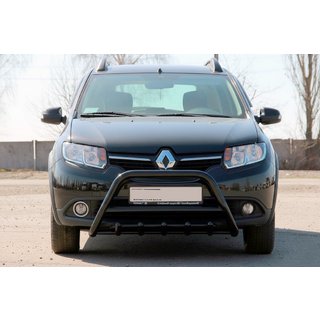 Bullbar WT003 Black (RVS) foto 2