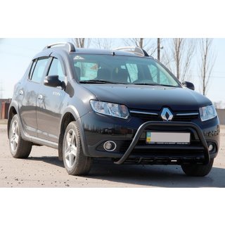 Bullbar WT003 Black (RVS) foto 3