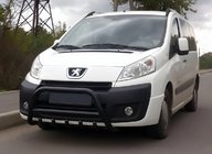 Fiat Scudo 2007–2015 Bullbar WT003 Black (RVS) foto 1