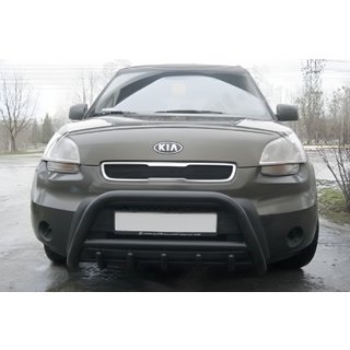 Bullbar WT003 Black (RVS) Kia Soul I 2008–2013 foto 1