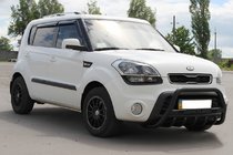Kia Soul I 2008–2013 Bullbar WT004 Black (RVS) foto 2