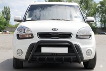 Kia Soul I 2008–2013 Bullbar WT004 Black (RVS) foto 1
