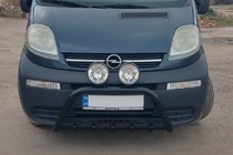 Opel Vivaro 2001–2015 Bullbar WT004 Black (RVS) foto 1