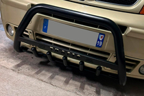 Renault Trafic 2001–2015 Bullbar WT004 Black (RVS) foto 2