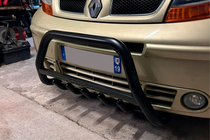 Renault Trafic 2001–2015 Bullbar WT004 Black (RVS) foto 1