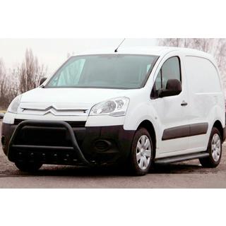 Bullbar WT003 Black (RVS) Peugeot Partner Tepee 2008–2018 foto 1