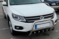 Volkswagen Tiguan 2007–2016 Bullbar WT004 (RVS) foto 3