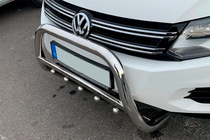 Volkswagen Tiguan 2007–2016 Bullbar WT004 (RVS) foto 1