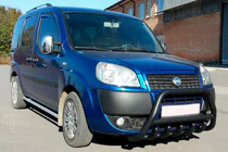 Fiat Doblo I 2001–2005 Bullbar WT003 Black (RVS) foto 1