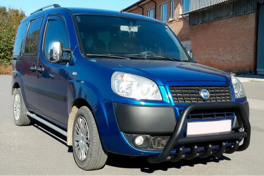 Fiat Doblo I 2001–2005 Bullbar WT003 Black (RVS) Image