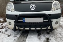 Renault Kangoo 2008–2020 Bullbar WT004 Black (RVS) foto 1