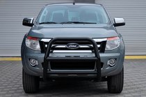 Ford Ranger 2011–2022 Voorbescherming WT018 Black (RVS) foto 2
