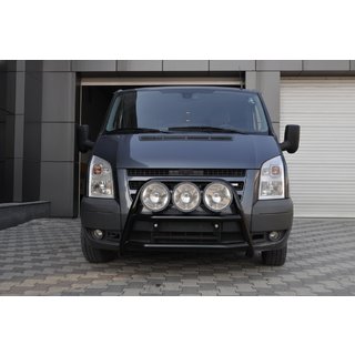 Bullbar WT018 Black (2006-2014, RVS) Ford Transit 2000–2014 foto 1
