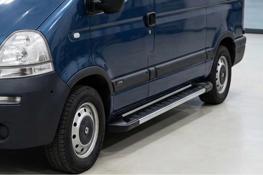 Renault Master 1998–2010 Side steps RedLine V1 (2 stuks, aluminium) Image