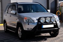 Honda CRV 2001–2006 Bullbar WT018 Black (RVS) foto 1