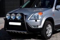 Honda CRV 2001–2006 Bullbar WT018 Black (RVS) foto 2
