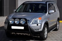 Honda CRV 2001–2006 Bullbar WT018 Black (RVS) foto 3