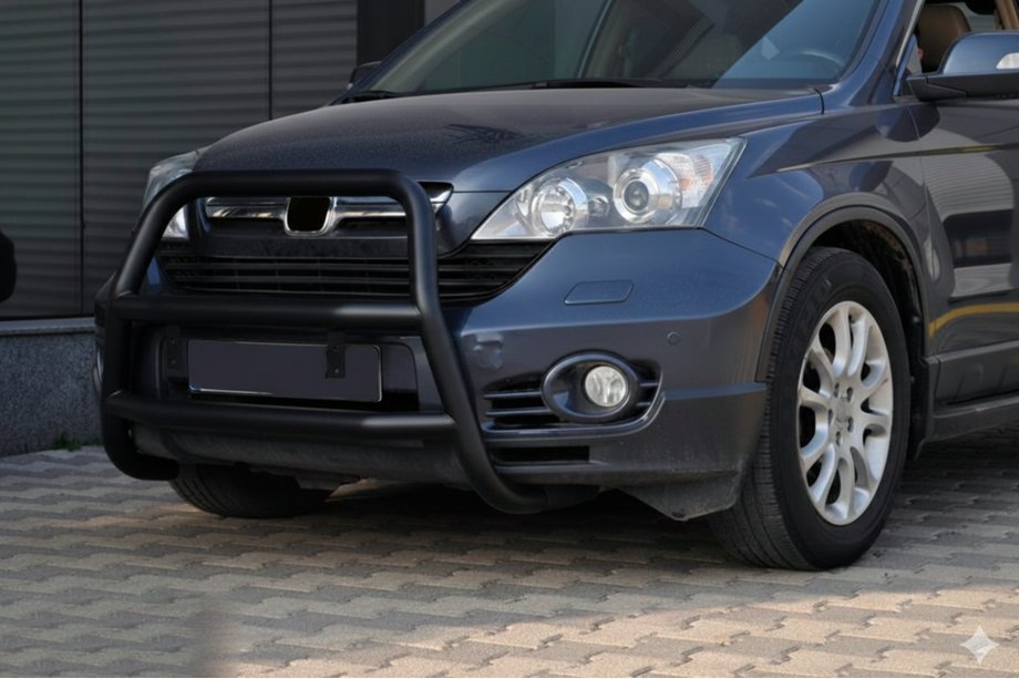 Honda CR-V 2007–2011 Bullbar WT018 Black (RVS) Image