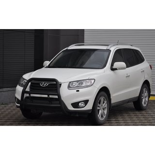 Bullbar WT018 Black (RVS) Hyundai Santa Fe 2 2006–2012 foto 3