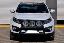 Kia Sportage 2010–2015 Bullbar WT018 Black (RVS) foto 1