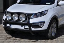 Kia Sportage 2010–2015 Bullbar WT018 Black (RVS) foto 3