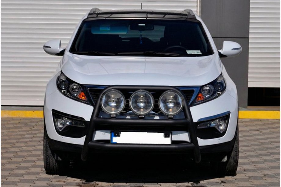 Kia Sportage 2010–2015 Bullbar WT018 Black (RVS) Image