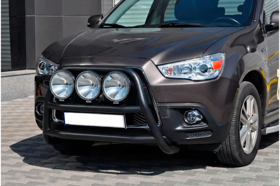 Mitsubishi ASX 2010–2023 Bullbar WT018 Black (RVS) Image