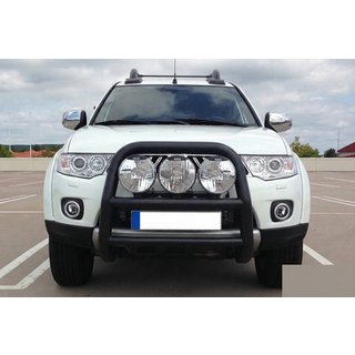 Bullbar WT018 Black (RVS) Mitsubishi L200 2006–2015 foto 2