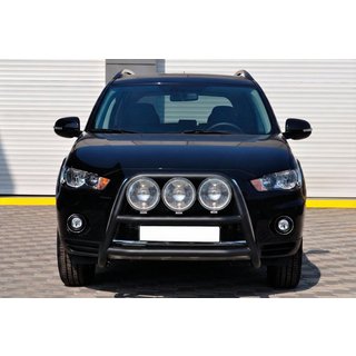 Bullbar WT018 Black (RVS) foto 1