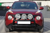 Nissan Juke 2010–2019 Bullbar WT018 Black (RVS) foto 1