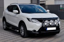 Nissan Qashqai 2014–2021 Bullbar WT018 Black (RVS) foto 3