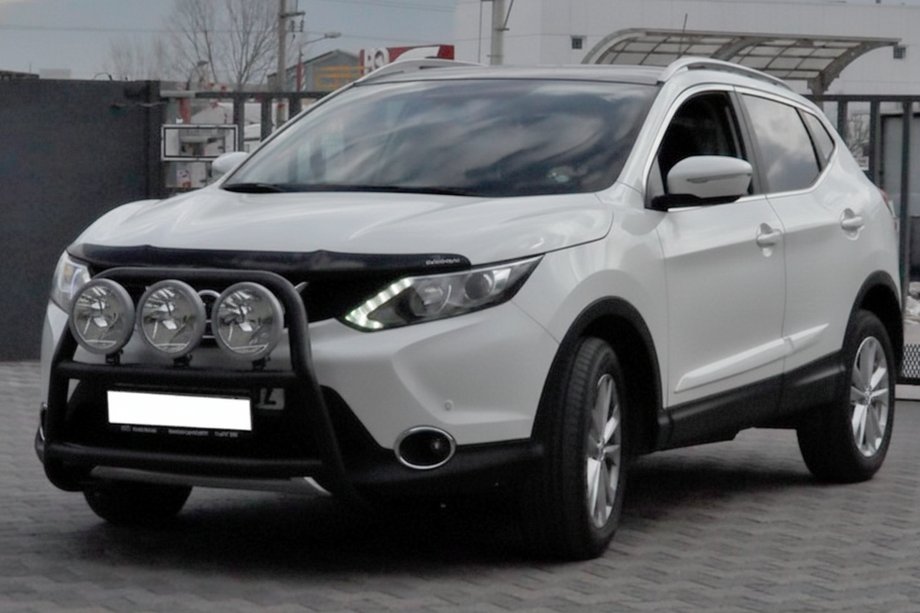 Nissan Qashqai 2014–2021 Bullbar WT018 Black (RVS) Image