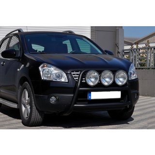Bullbar WT018 Black (RVS) Nissan Qashqai 2010–2014 foto 3