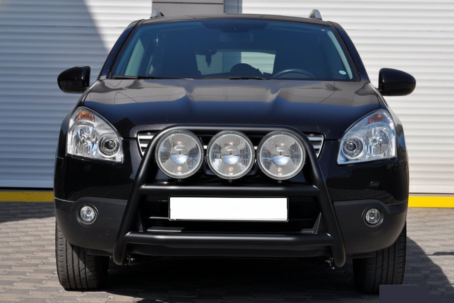 Nissan Qashqai 2010–2014 Bullbar WT018 Black (RVS) Image