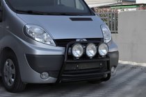 Nissan Primastar 2002–2014 Bullbar WT018 Black (RVS) foto 4