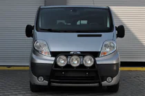 Opel Vivaro 2001–2015 Bullbar WT018 Black (RVS) foto 1