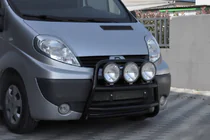Renault Trafic 2001–2015 Bullbar WT018 Black (RVS) foto 1