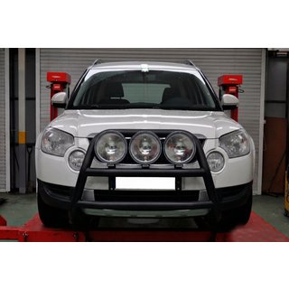 Bullbar WT018 Black (RVS) Skoda Yeti 2009–2017 foto 3