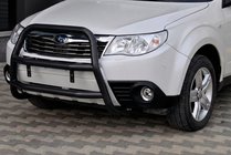Subaru Forester 2008–2013 Bullbar WT018 Black (RVS) foto 2