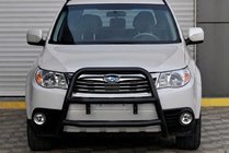 Subaru Forester 2008–2013 Bullbar WT018 Black (RVS) foto 3