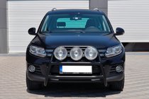 Volkswagen Tiguan 2007–2016 Bullbar WT018 Black (RVS) foto 2