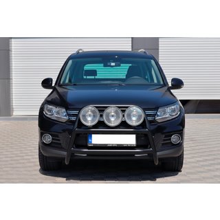 Bullbar WT018 Black (RVS) Volkswagen Tiguan 2007–2016 foto 2