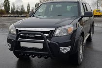 Ford Ranger 2007–2011 Bullbar QT008 Black (RVS) foto 1