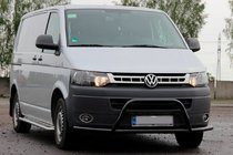 Volkswagen T5 2010–2015 Bullbar WT007ST Black (roestvrij staal) foto 1