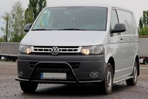 Volkswagen T5 2010–2015 Bullbar WT007ST Black (roestvrij staal) foto 2