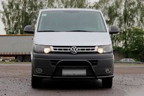 Volkswagen T5 2010–2015 Bullbar WT007ST Black (roestvrij staal) foto 3